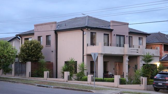 The home in Price St, Merrylands has been the site of several drive-by shootings. Picture: Steve Tyson