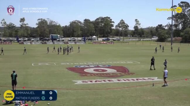 Replay: AFL Queensland Schools Cup State Finals Day 1 - Emmanuel College v Matthew Flinders Anglican (Primary Female)