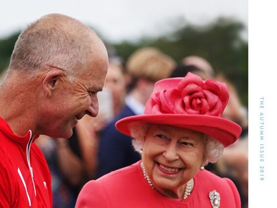 David Paradice meets the Queen