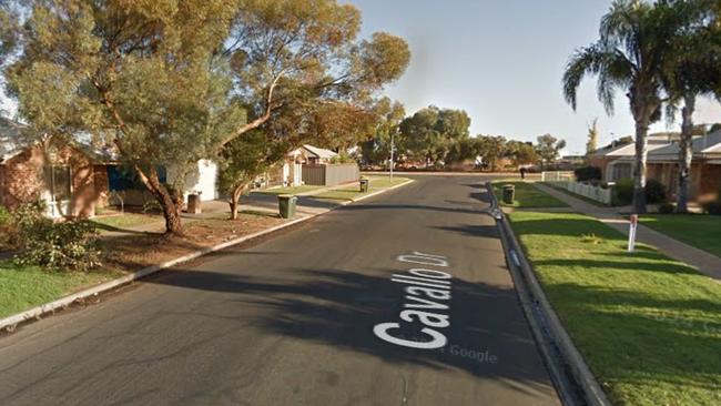 Zelita Shepherd went on a violent rampage on Cavallo Dr in Mildura after attempting to buy drugs. Picture: Google M