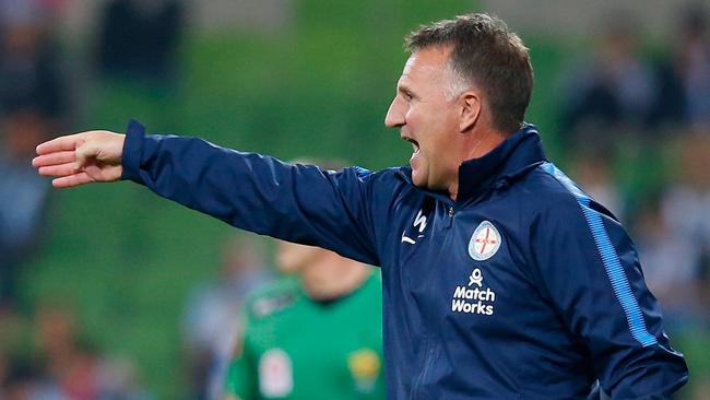 The pressure is piling up on City coach Warren Joyce. Picture: Getty Images