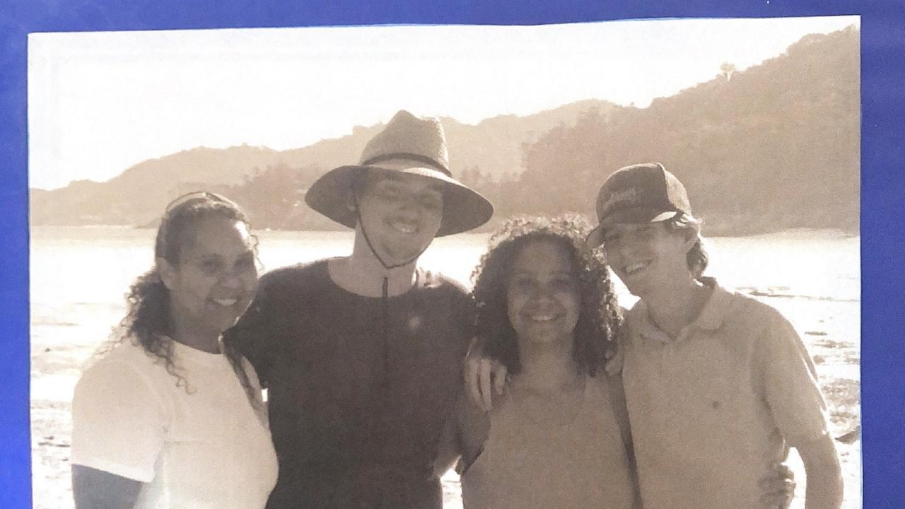 The HEALTH JOBS team circa 2004 on Magnetic Island. Claire Sainsbury, Ryan Wiggins, Joanne Kaczmarek and Scott Green.