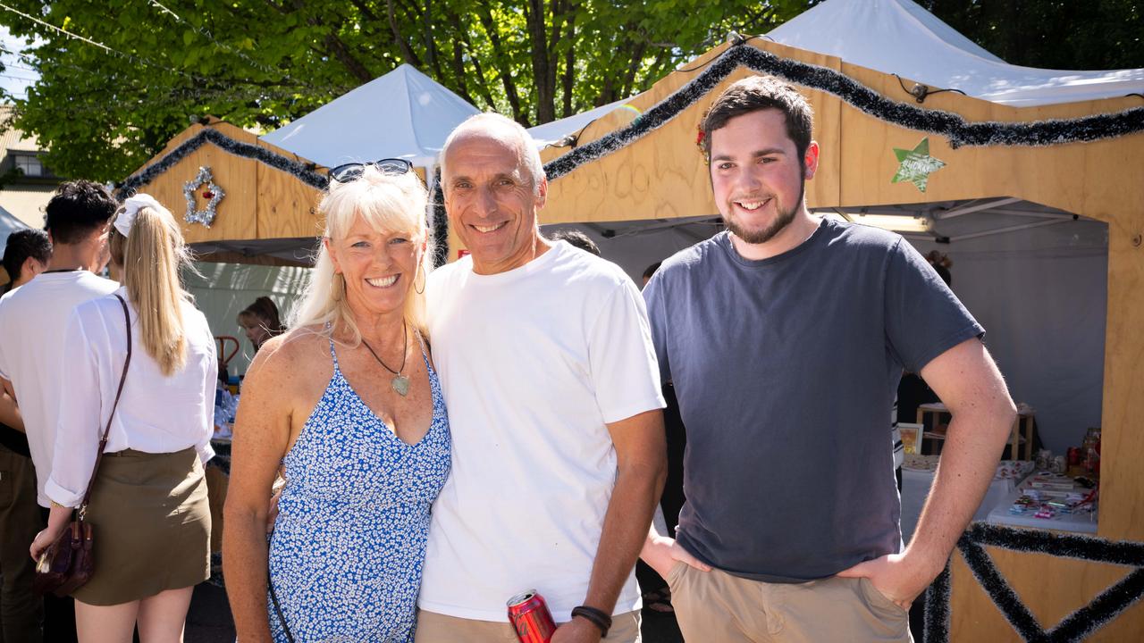 Hahndorf Christkindlmarkt shoppers spreading cheer. Picture: The Advertiser/ Morgan Sette