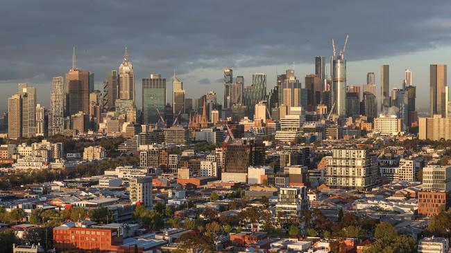 The Melbourne CBD has historically been the most popular Australian market for overseas investors. Picture: David Caird