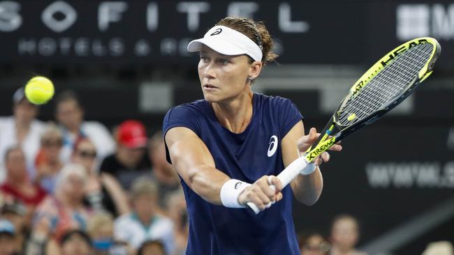 Sam Stosur at the Brisbane International. Picture: AAP Image