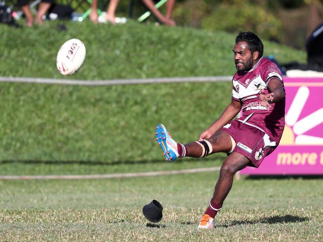 Seahawks' Coleridge Dabah is the CDRL’s leading goalkicker this season. Picture: Brendan Radke