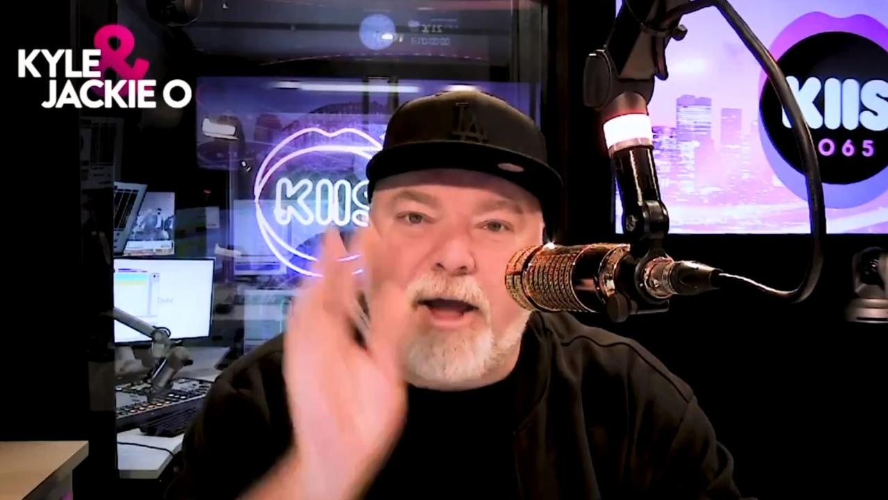 Kyle Sandilands didn’t hold back. Picture: Seven News