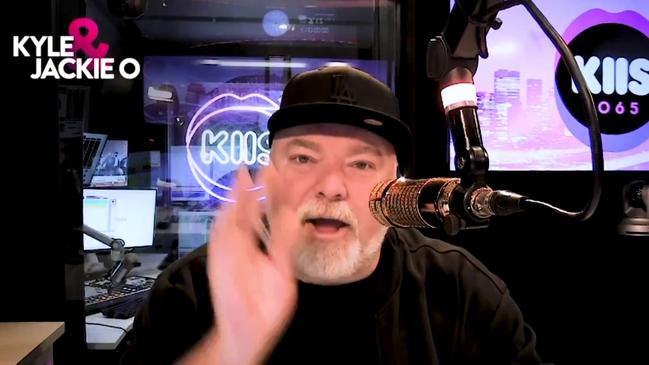 Kyle Sandilands didn’t hold back. Picture: Seven News