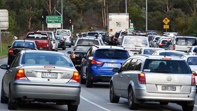 A preferred route linking the M80 in Greensborough to the Eastern Freeway has been secretly ticked off. Picture: Josie Hayden