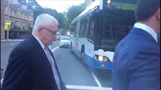 Ron Medich leaves court after jury couldn't reach a verdict