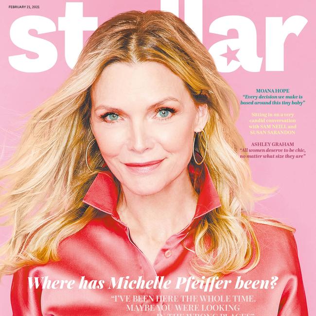 Michelle Pfeiffer stars on the cover of this Sunday’s Stellar.