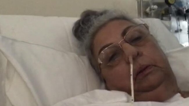 Grandmother Tina Cassaniti has woken from a 22-day coma after fighting Covid at Royal Prince Alfred Hospital