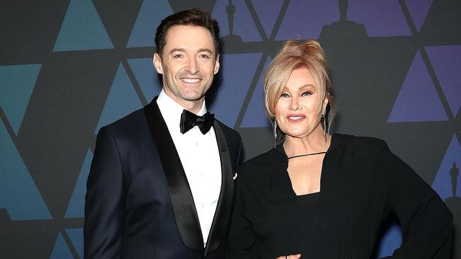 Hugh Jackman and Deborra-lee Furness. Picture: Frederick M. Brown