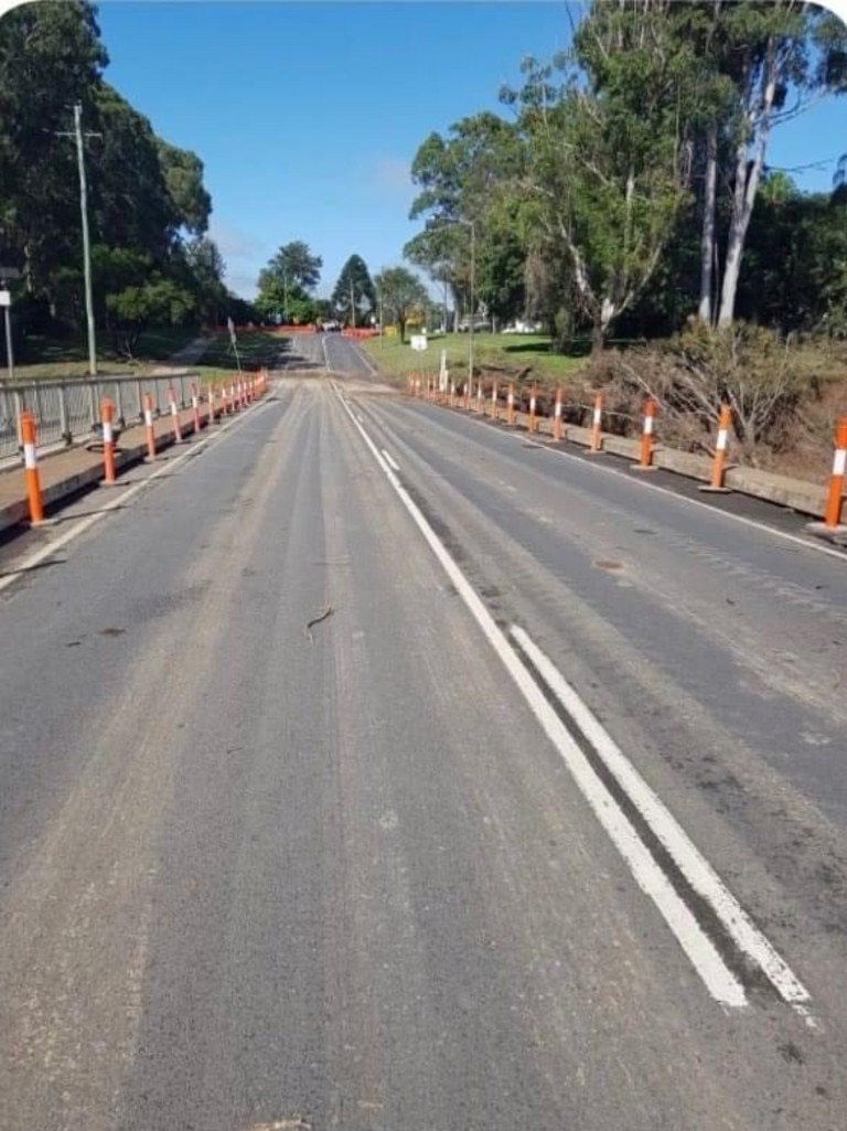 The Lamington Bridge has reopened after the floods.