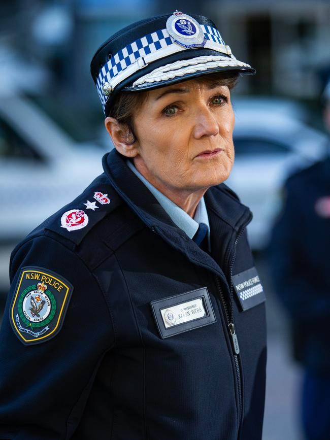 Police Commissioner Karen Webb. Picture: NCA NewsWire / Christian Gilles