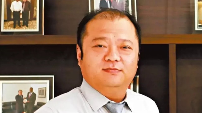 Chinese businessman Wu Tao, the founder of Yuxiao Group.