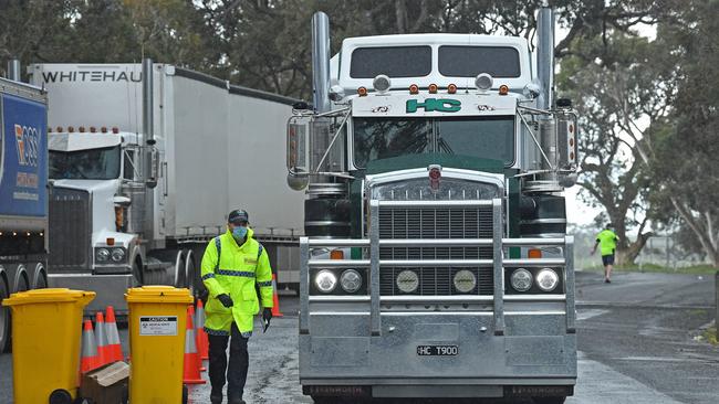 Victoria could close off its border to South Australia. Picture: Tom Huntley