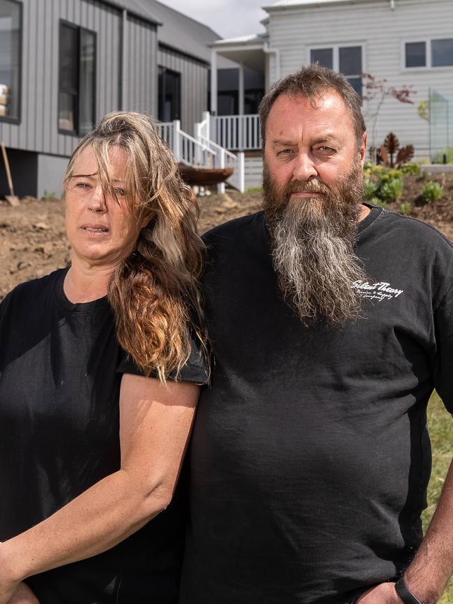 Couple Kevin and Andrea Griffin won a $4.25m Gisborne property. Picture: Jason Edwards