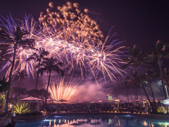 Sheraton Mirage Resort - New Year's fireworks for Taste Gold Coast - Five of the Best