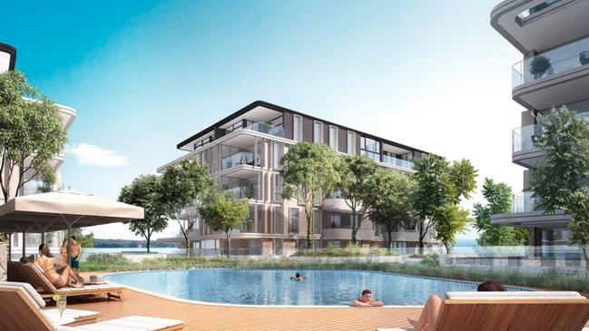 Residents are excited by the town’s largest ever development. Picture: CAD