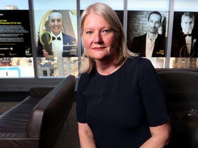 24/10/2016 Louise Rolland, executive director of the Advisory division of Ernst & Young at their Melbourne HQ. Picture: David Geraghty / The Australian.