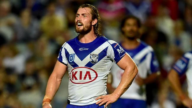 Kieran Foran needed two operations to repair his shoulder. Picture: Alix Sweeney