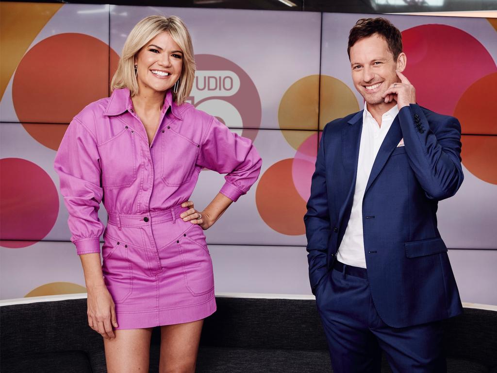 Sarah Harris from Studio 10 has apologised for using the wrong pronouns when discussing Elliot Page’s coming out as transgender. Picture: Supplied