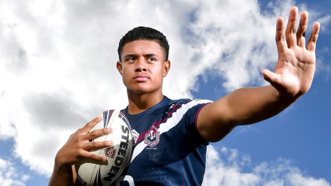 David Leota Ipswich SHS Thursday May 11, 2023. Picture, John Gass