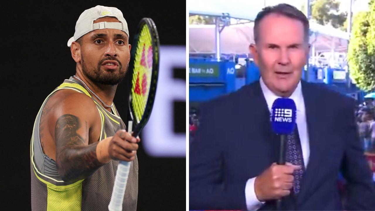 Kyrgios makes it personal with Ch9 ‘clown’