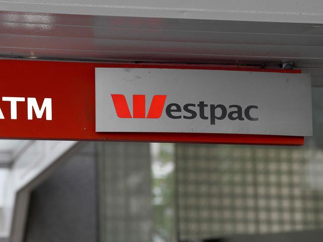 SYDNEY, AUSTRALIA - NCA NewsWire Photos DECEMBER, 11, 2020: General view of signage at a Westpac branch in Sydney. Picture: NCA NewsWire/Bianca De Marchi