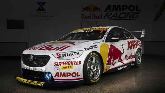 Pics of the special Triple Eight Supercars farewell to Holden livery. These are the cars the Shane van Gisbergen and Broc Feeney will use at the Adelaide race this weekend.