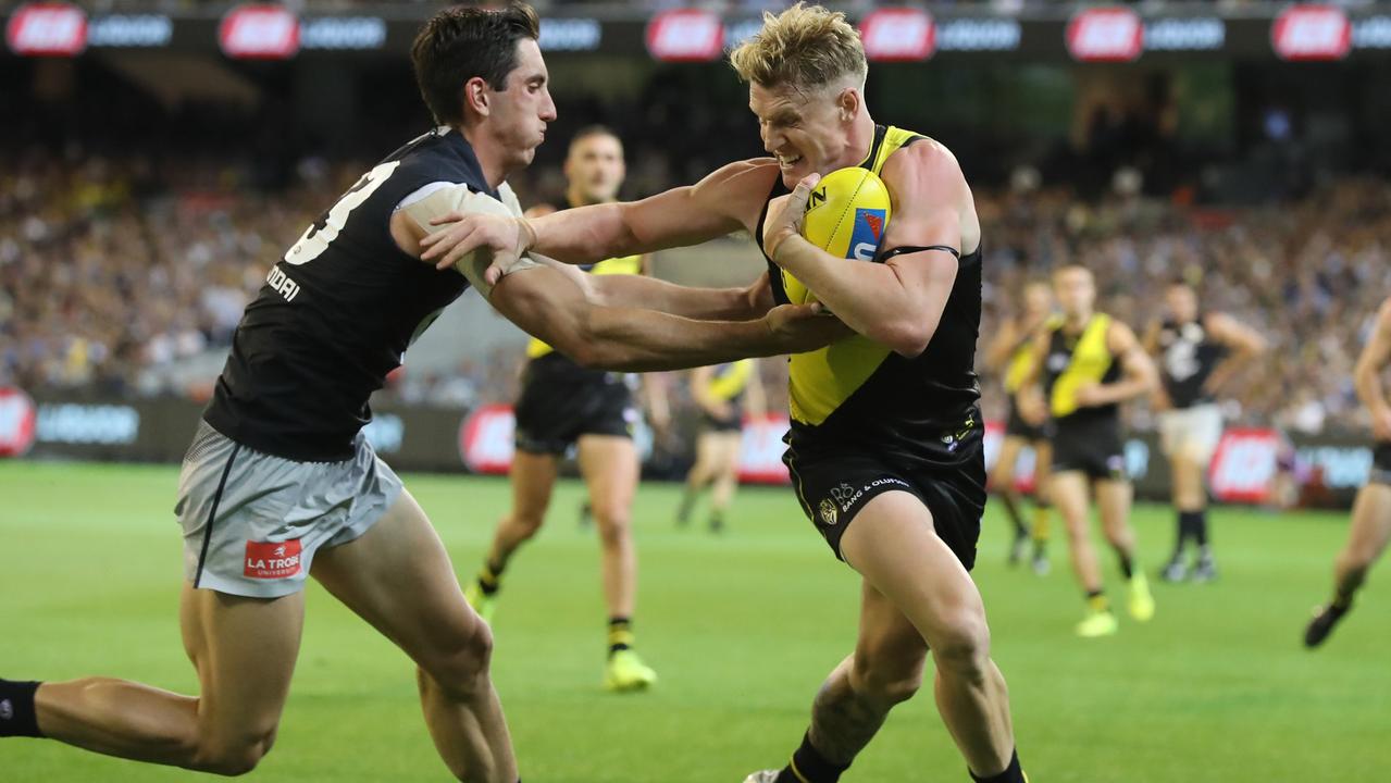 Richmond and Carlton will kick off the season on Thursday night. Picture: Alex Coppel