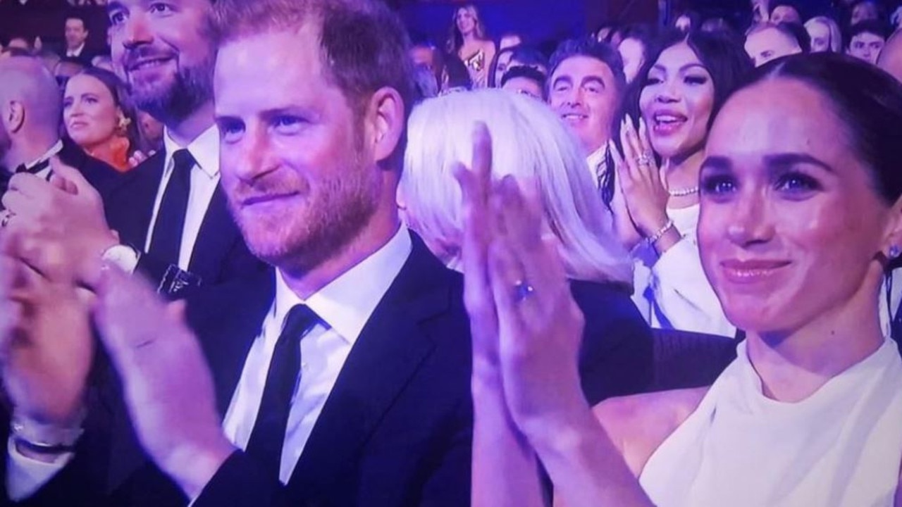 Prince Harry and Meghan Markle at the 2024 ESPY Awards.