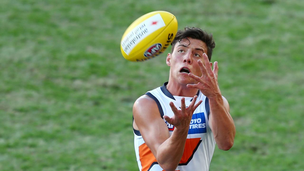 The Giants are battling to keep young gun Jye Caldwell. Picture: Chris Hyde/AFL Photos