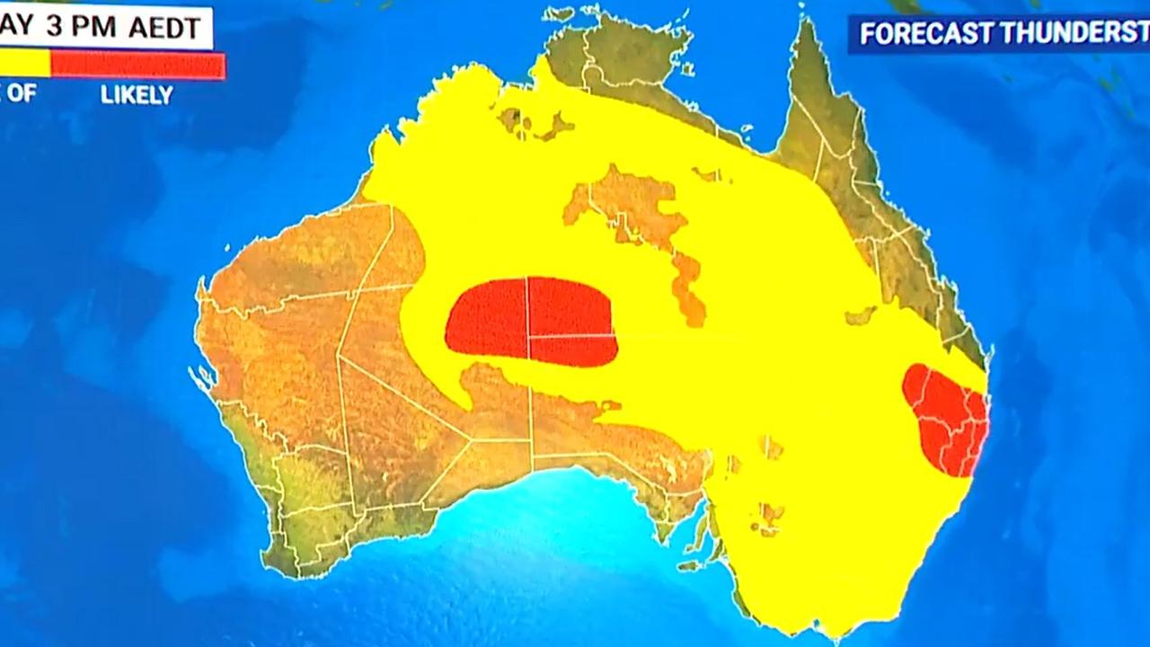 ‘Half the country’: Wild weather warning