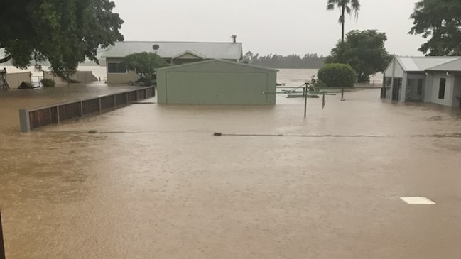 The ground in some parts of the region is so saturated, it is now the consistency of yoghurt, says Robert Scott, the director of infrastructure and engineering at the Mid North Coast Council. Facebook/MidCoast Council