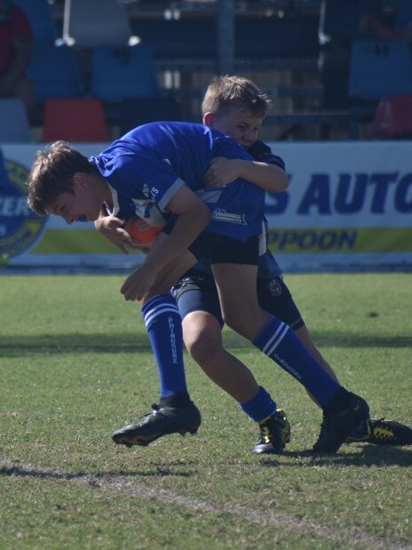 Rockhampton District Junior Rugby League CQ Club Challenge, under-13, Norths Knights versus Springsure, Browne Park, June 24, 2023.