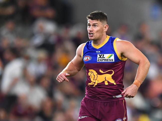 Dayne Zorko will continue to spend time across the Lions’ half-back line. Picture: Albert Perez/AFL Photos/Getty Images