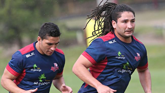 Anthony and Saia Faingaa. Picture: Annette Dew