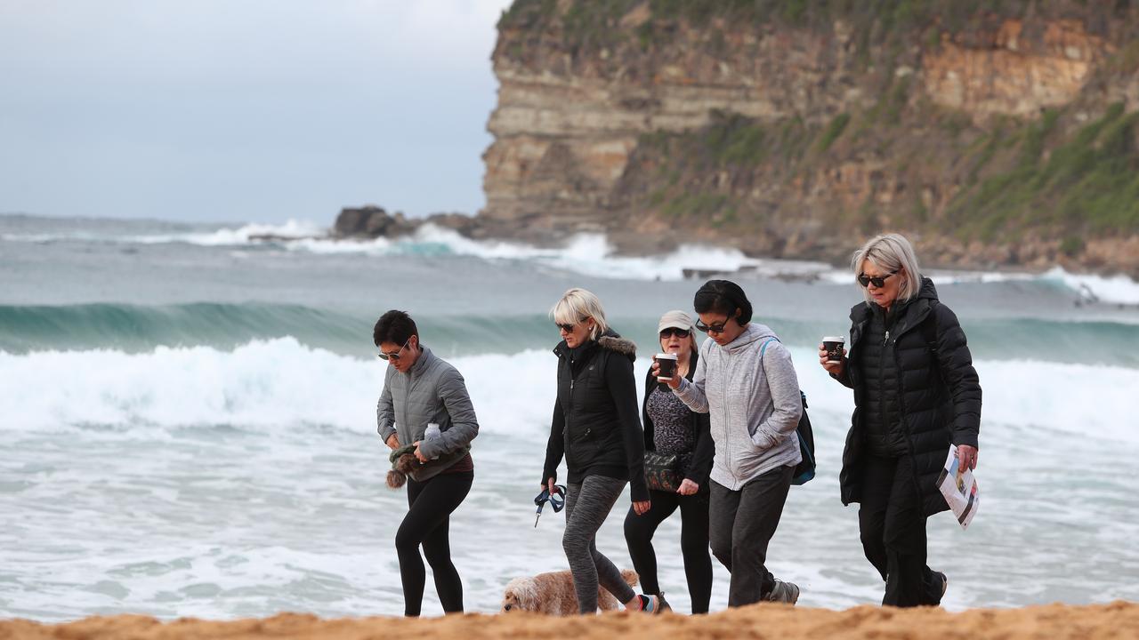 The annual 5 Lands walk from MacMasters Beach Saturday 22nd June 2019. Picture: Sue Graham