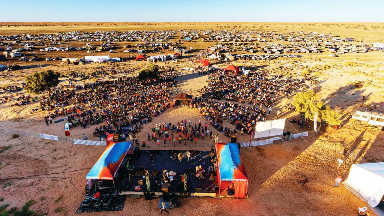 A recent Big Red Bash near Birdsville in western Queensland