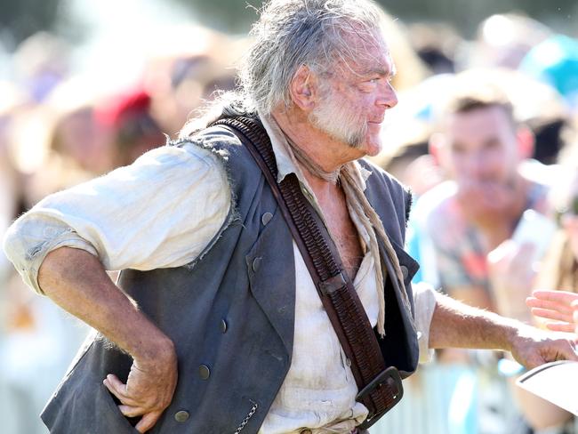 Pirates of the Caribbean on the Coast: Pirates meet - Kevin McNally. Pic: Richard Gosling