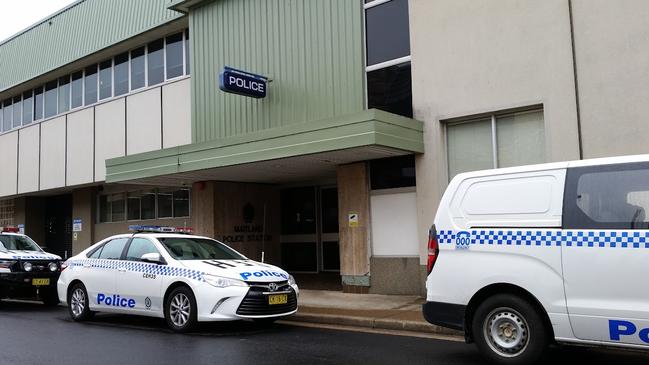 Rayner was taken to Maitland Police Station.