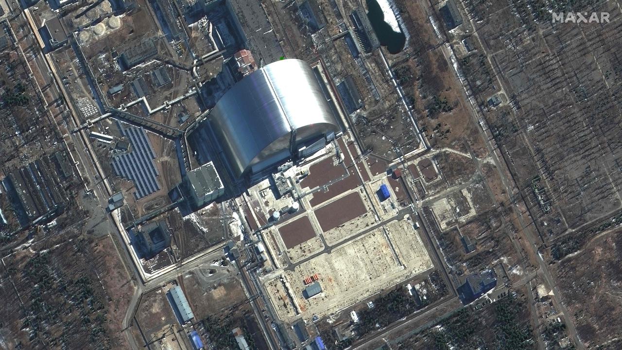 The UN atomic watchdog wants to ensure the site is safe. Picture: Maxar Technologies.