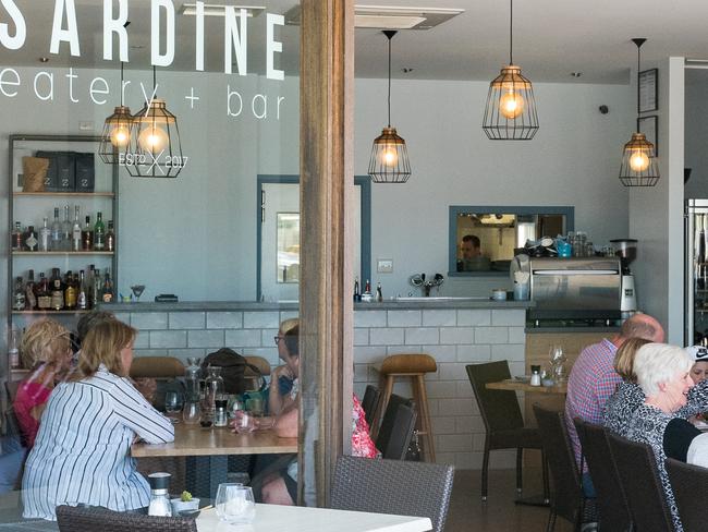 Sardine Eatery and Bar in Paynesville. Picture: Destination Gippsland