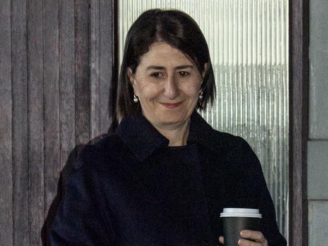 SYDNEY, AUSTRALIA - NCA NewsWire Photos - 29 JUNE, 2023: Former NSW Premier  Gladys Berejiklian pictured as she leaves home in Sydney on the day her ICAC findings are handed down. Picture: NCA NewsWire / Monique Harmer