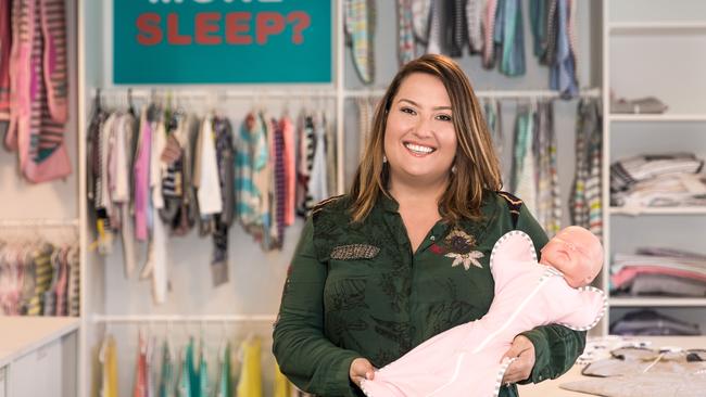 When Sydney mum Hana-Lia Krawchuk’s baby wouldn’t sleep, her sanity began to slip, but the sleepless nights led to the inspiration for her multimillion-dollar business.