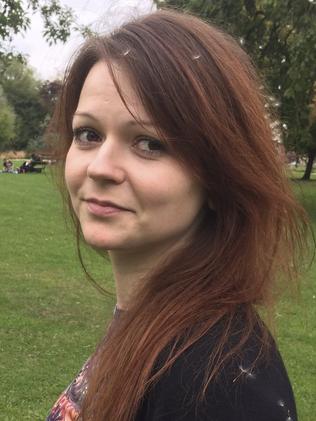 Yulia Skripal was poisoned after eating a meal at a British restaurant. Picture: AFP/Facebook