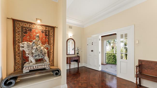 Inside the home.