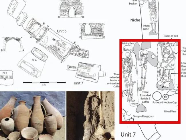 Hidden skeletons found in Egyptian pyramids reveal surprising historical twist